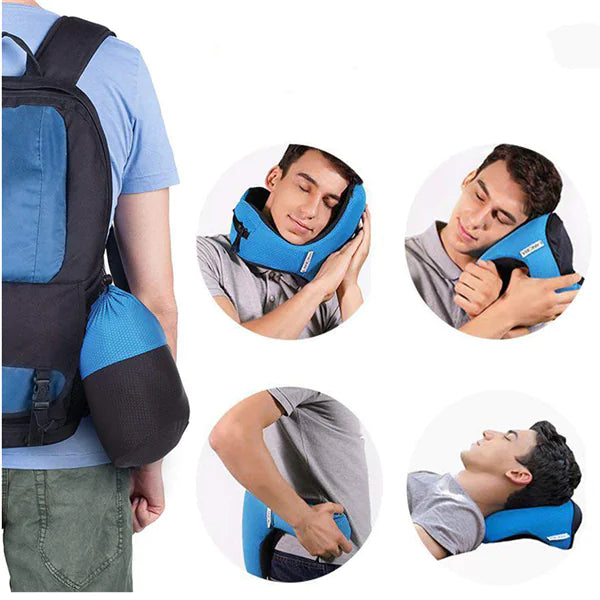 Memory Foam U-Shaped Neck Pillow for Travel