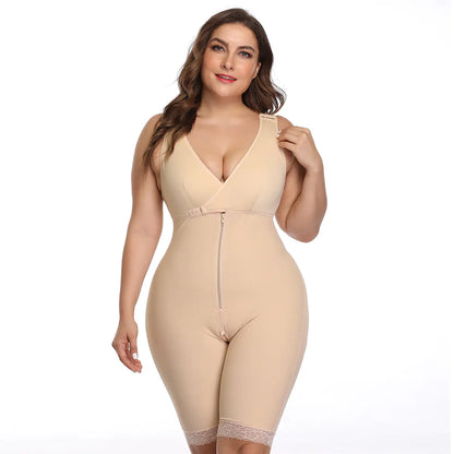 Plus Size Body Shaping Bodysuit for Women