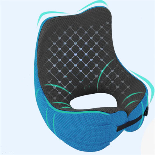 Memory Foam U-Shaped Neck Pillow for Travel