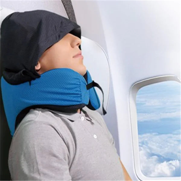 Memory Foam U-Shaped Neck Pillow for Travel