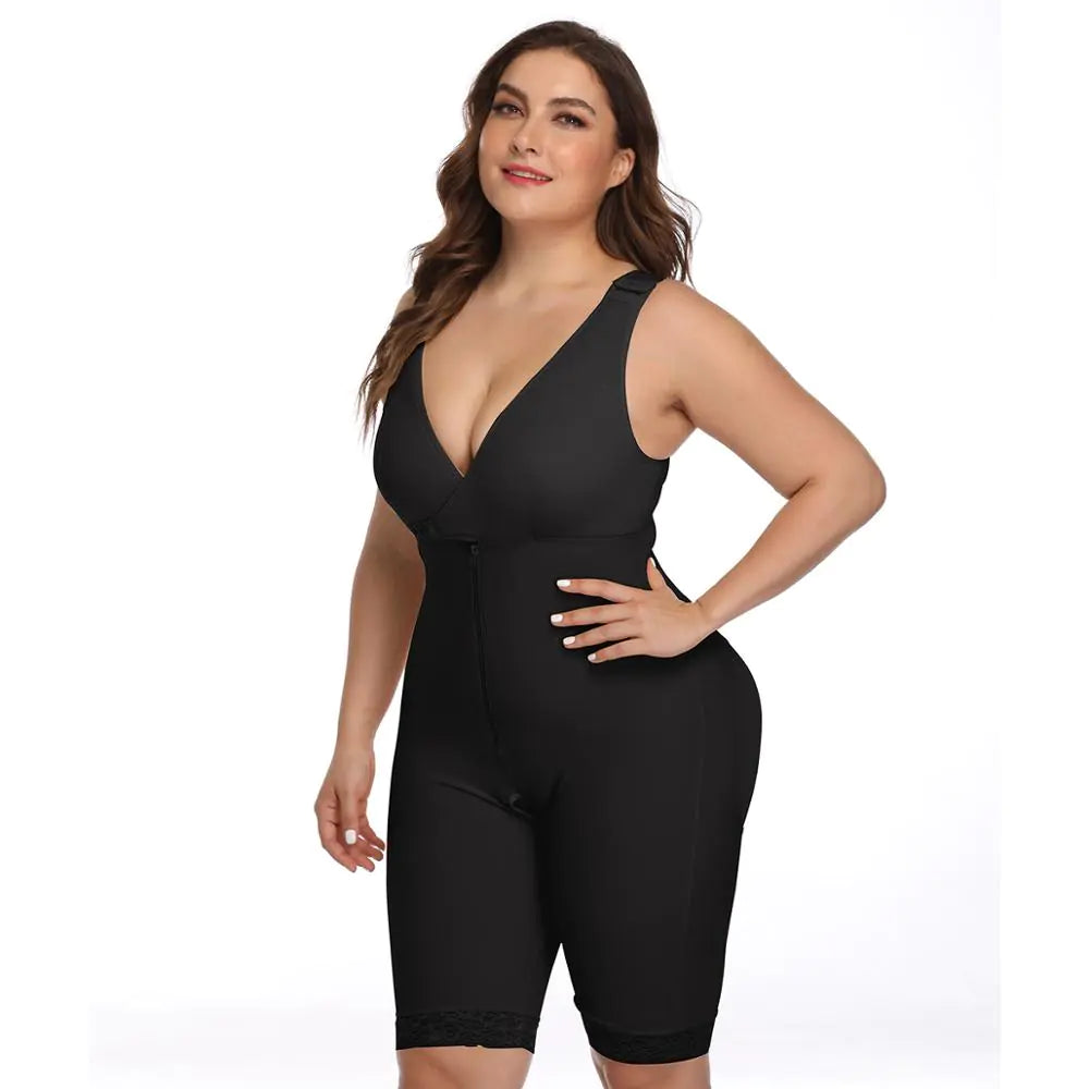 Plus Size Body Shaping Bodysuit for Women